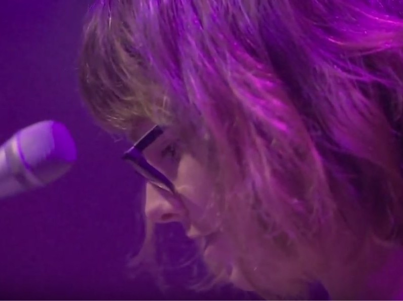 Alex at the mic